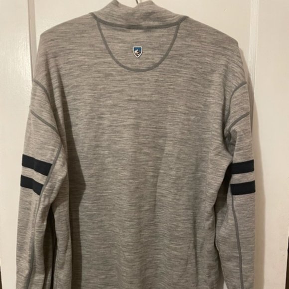 Grey Kuhl Extra Large merino wool sweater - Picture 5 of 5